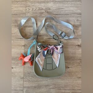 Designer Inspired Crossbody Tote